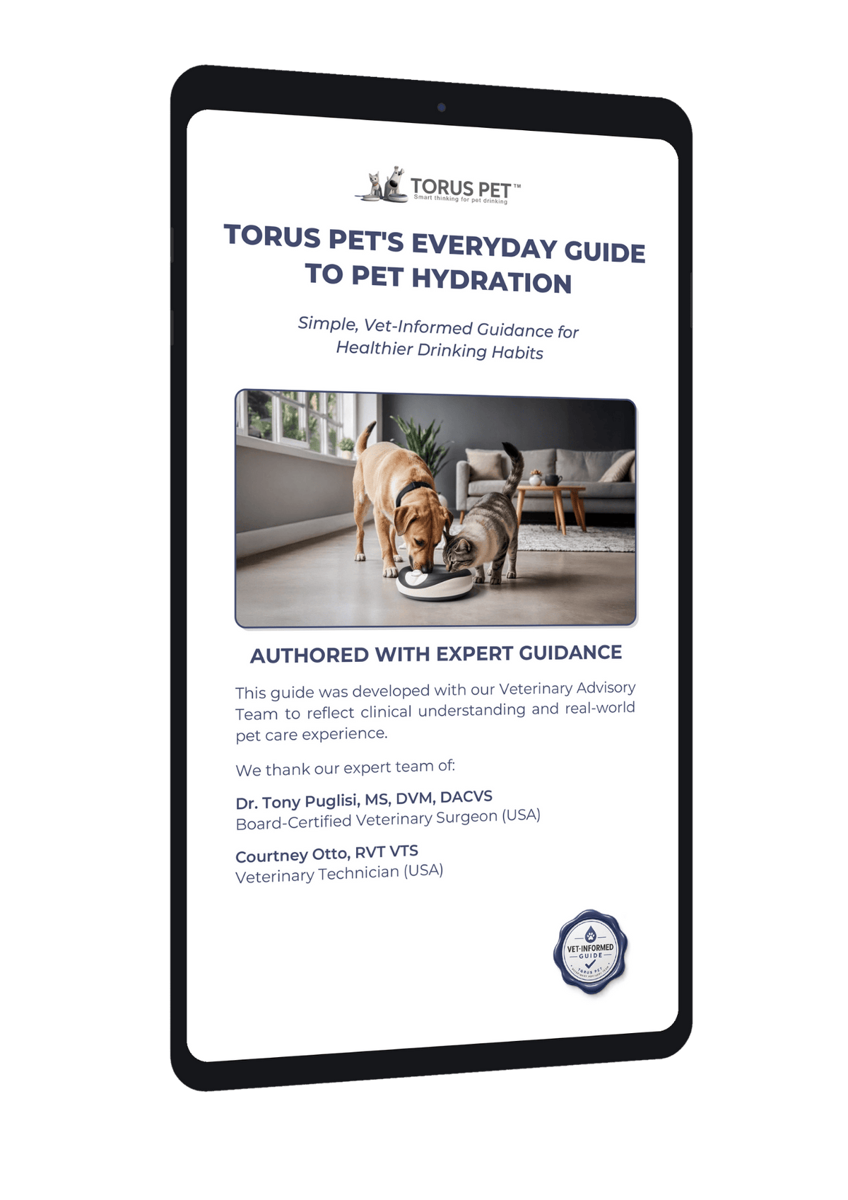 Everyday Guide to Pet Hydration - Vet-Informed Digital Guide