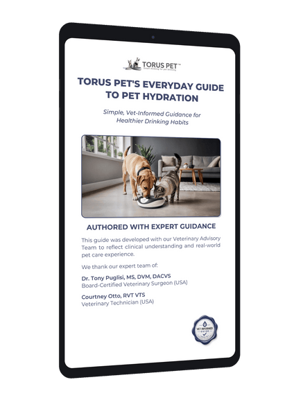 Everyday Guide to Pet Hydration - Vet-Informed Digital Guide